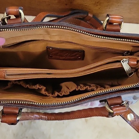 Patricia Nash | Crackled Rose Garden Purse - Picture 9 of 16